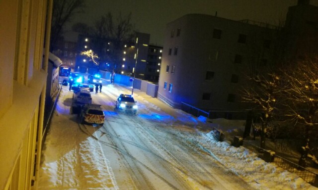 image: Skudd avfyrt på Lambertseter i Oslo. Tre personer pågrepet